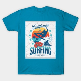 California Surfing - Palm Beach T-Shirt